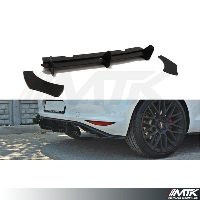 Diffuseur avec flaps MaxtonVW Golf MK7 GTI